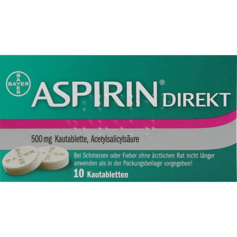 ASPIRIN Direkt Kautabletten